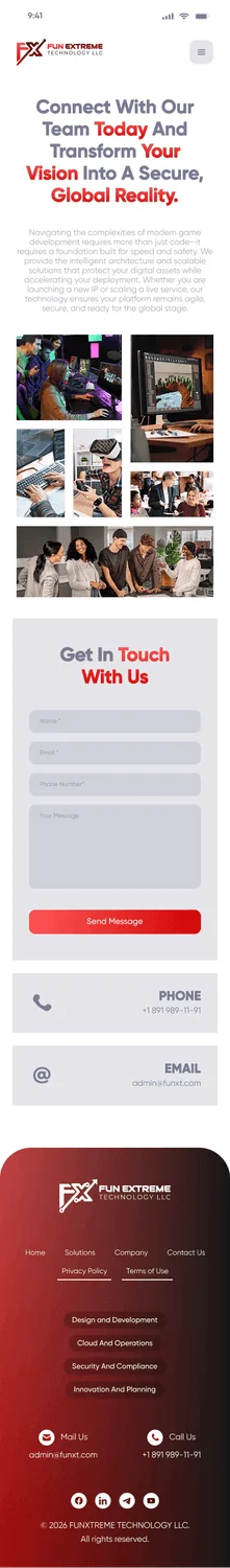 Fun Extreme Technology - Contact Us